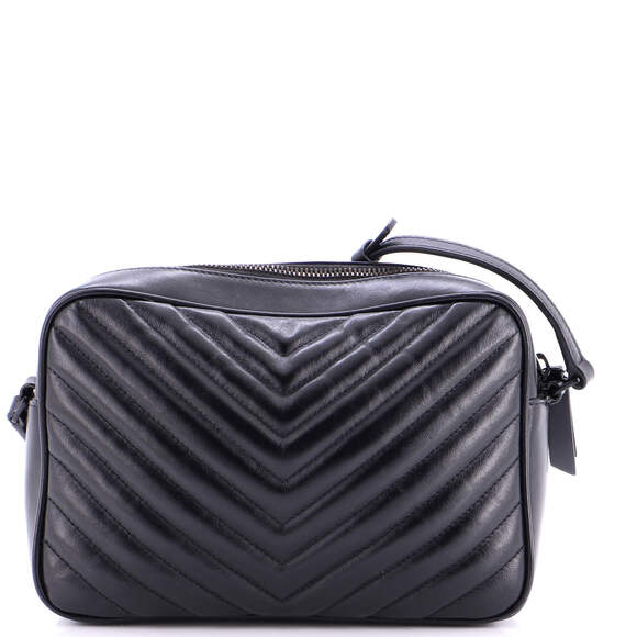 Saint Laurent Small Lou Camera Bag Matelasse Chevron Leather - Picture 3 of 6
